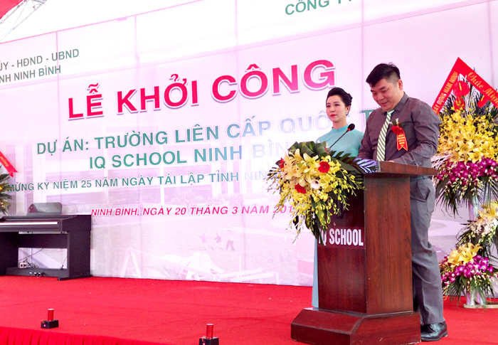 Lễ Khởi Công IQ School Ninh Bình 03-2017